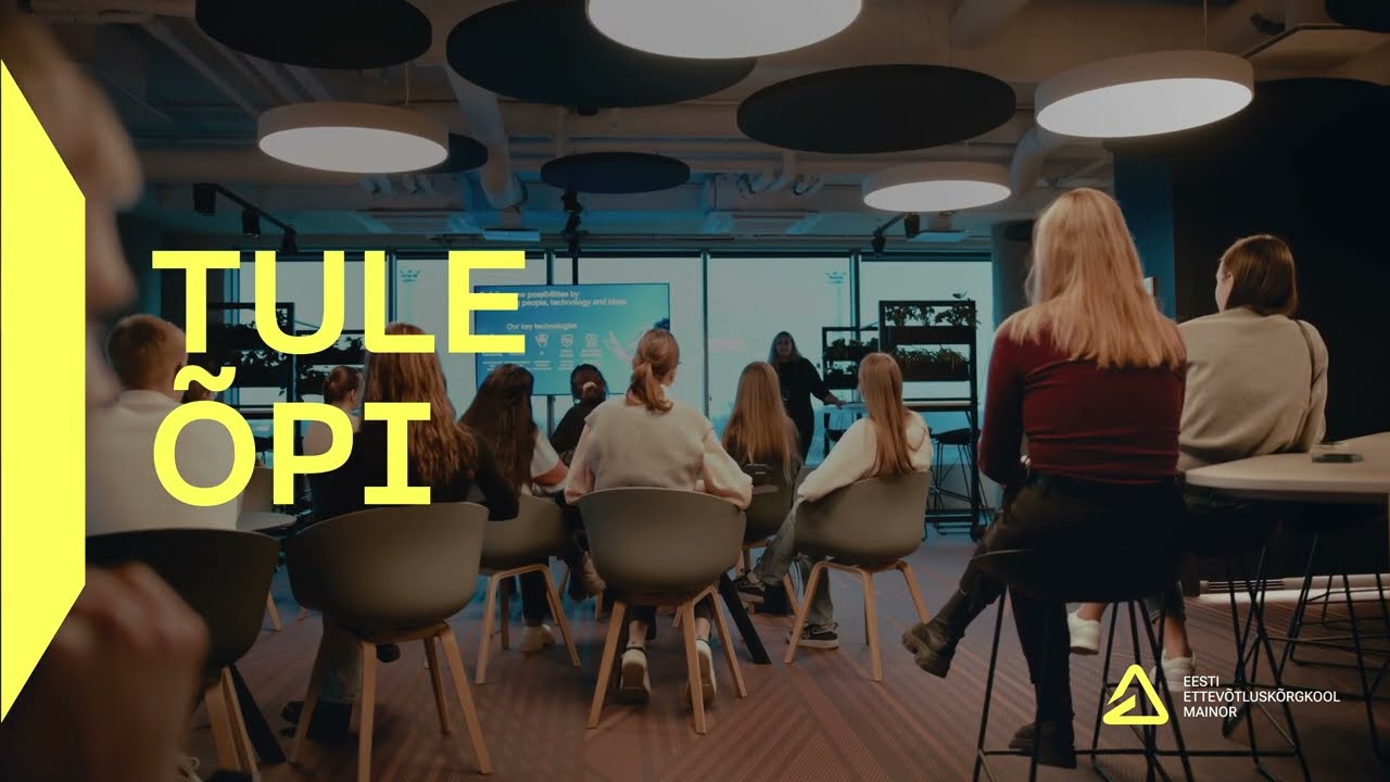 ÕPI INNOVATSIOONI SÜDAMES! 🎓 Mainori kõrgkool ootab Sind. Kandideeri kuni 25. jaanuarini. www.eek.ee