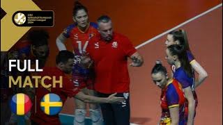 LIVE | Romania vs. Sweden - CEV Volleyball European Golden League 2024