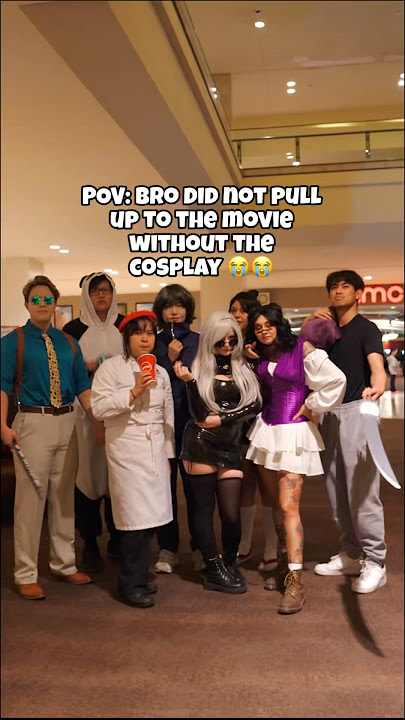 Gotta pull up in the cosplay next time 😭