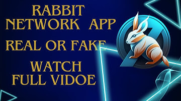Rabbit Network ||  Mining App Important Update || Real OR Fake App || New Update || Rabbit network