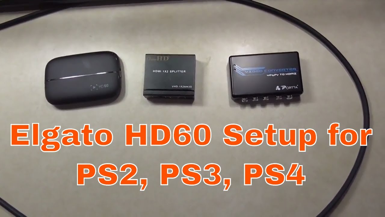 how to connect elgato hd60 to ps4