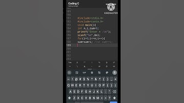 22_Sum of numbers till n || #sum #n #c #shorts  #viral  #coding