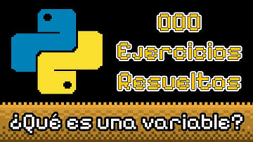 【Ejercicios resueltos #000】 ๋࣭ ⭑✮💻₊ ⊹ ¿Qué es una variable? 【Curso Python】