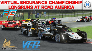 rFactor 2 VEC Testing - Longrun Practice at Road America