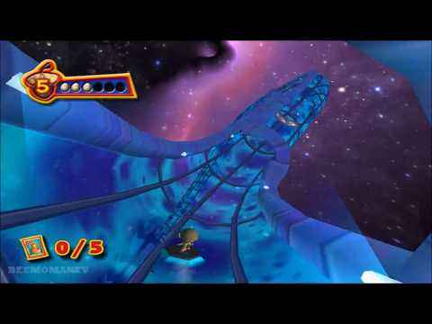 Disneyu0027s Chicken Little Walkthrough Part 12 - Tube Surf