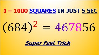 LightningFast Calculation  Squaring 11000 in 5 Seconds! #InfinityPiMath