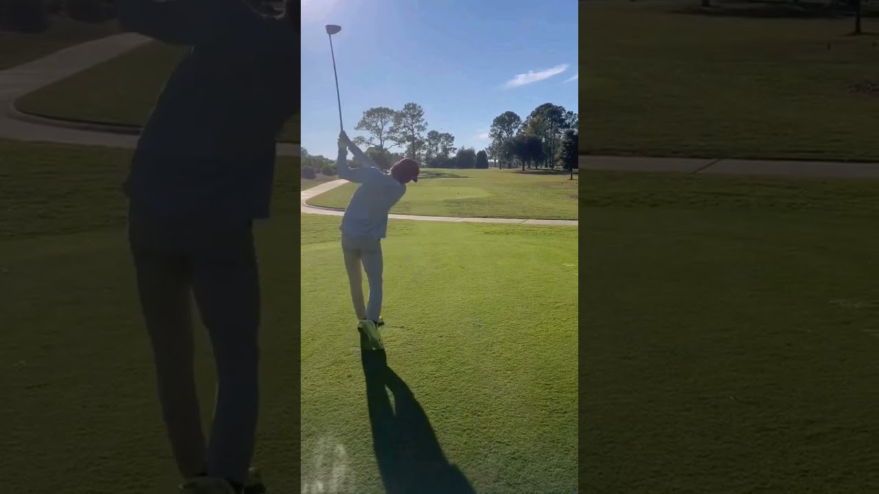 Luke Clanton  super slow motion golf swing motivation! Best Amature in the World. T2 Jonh Deer 2024