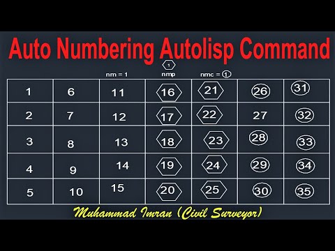 Auto Numbering in