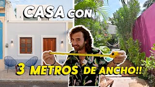 La FAMOSA casa de 3 METROS de ANCHO, como NUNCA la habías visto