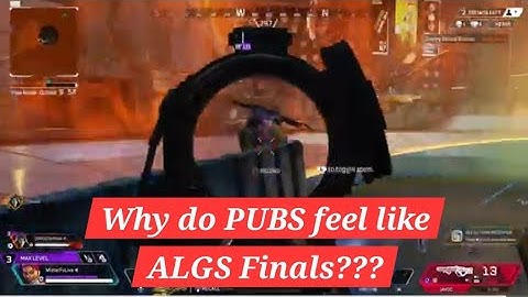 WHY DO #ApexLegends #PUBS FEEL like #ALGS #ESports #Ranked #Apex #Gaming #VideoGames