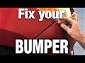 How to Fix Your Bumper - The Easy Way