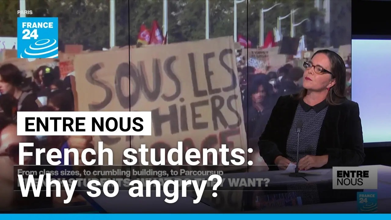 French students: What do they want? • FRANCE 24 English