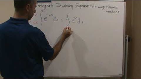 Calc2   Integrals of Exponential Functions   Example5
