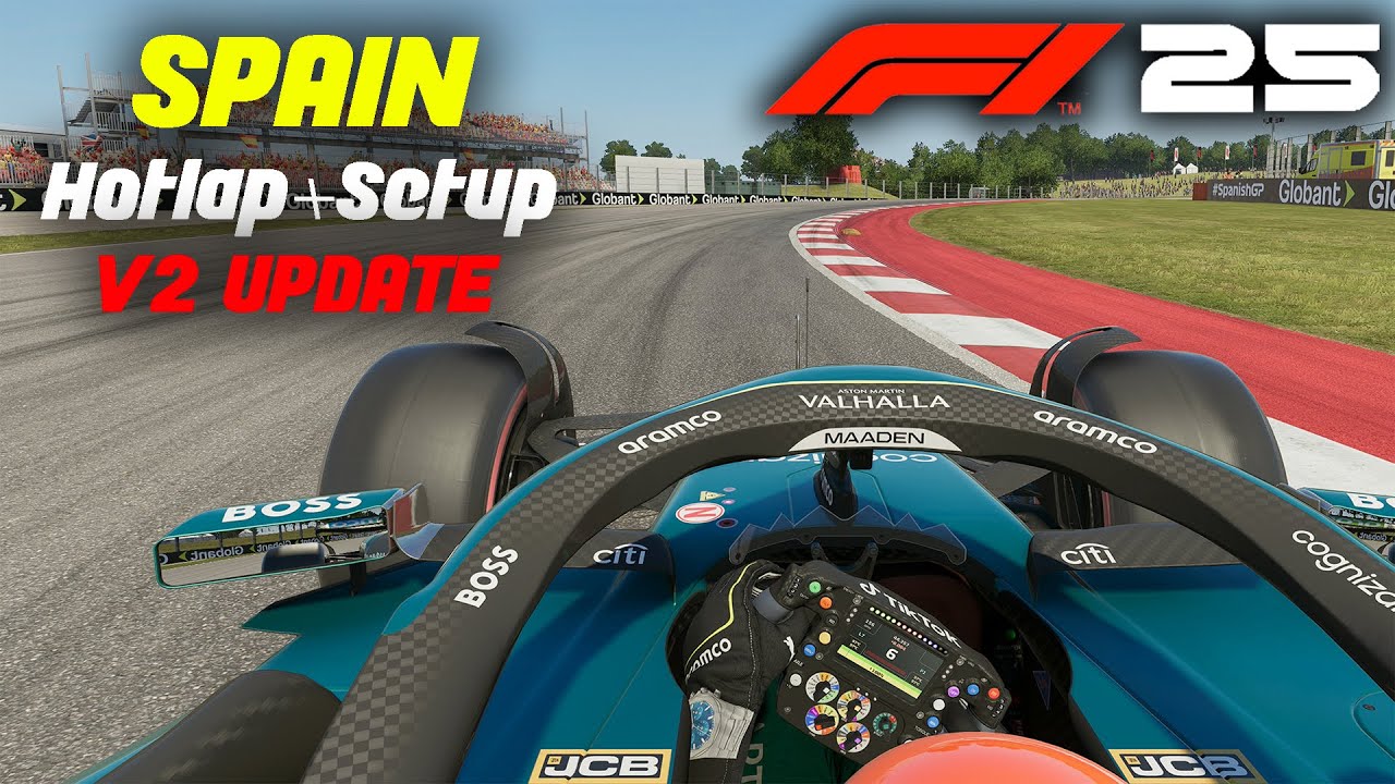 F1 25 Spain Setup + Track Guide *Updated*