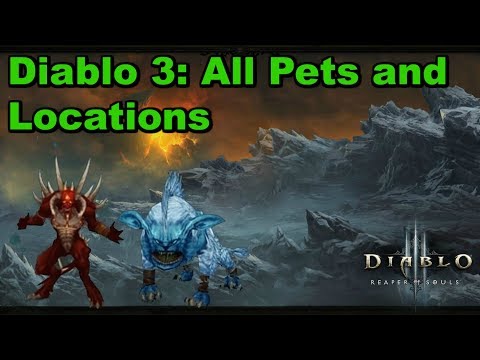 Diablo 3 All Pet&rsquo;s And Locations