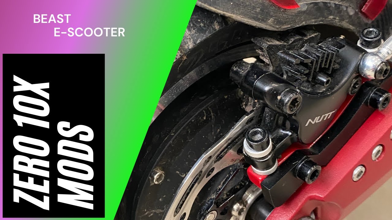 Zero 10x escooter modifications / Super Met Cars YouTube