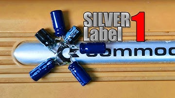 C64 Silver Label 1 - Lekkende doppen?! Dat heb je nog nooit eerder gezien in een C64!