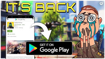 Back On Google Play Store // Battle Prime