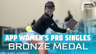 BATTLE FOR BRONZE | Bobbi Oshiro vs. Seone Mendez | APP Women's Pro Singles | APP Tour