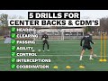 5 drills for center defenders and cdms soccer training for defenders and midfielders