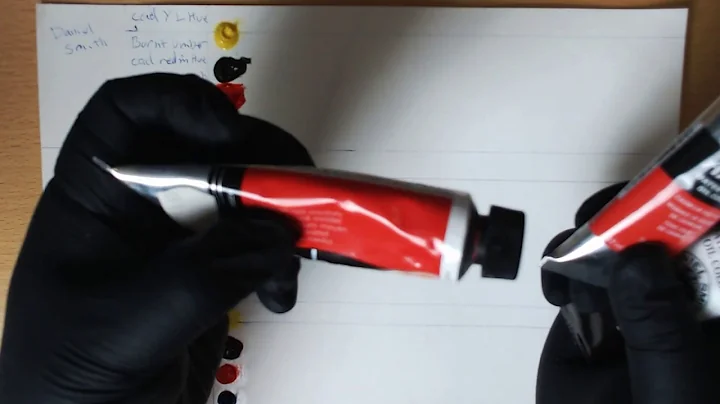 Water Mixable oils comparison - Daniel Smith, Cobra Artist and Artisan