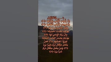 القران الكريم سعد الغامدي سورة الزلزلة