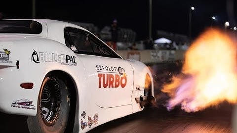Quiles Turbo MicroTech EFI 13B engine Racing 217 mph Rx7 First World Record