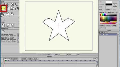 Anime Studio 8 Tutorial:  Add Point Tool