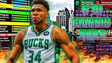 INSANE GIANNIS BUILD!!! Best Power Forward Build 2k22 Next Gen.