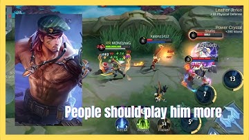 Climb ranked now with one of the best fighter | Lapu Lapu gameplay and build | Mobile legends
