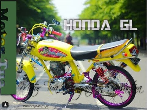 Modifikasi Honda GL Keren By Hallo malika YouTube