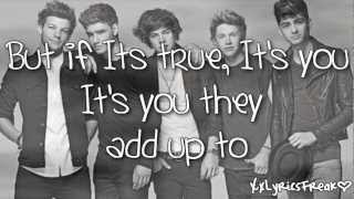 One Direction - Little Things (With Lyrics)