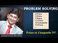 Prime Number or Composite Number : Problem Solving
