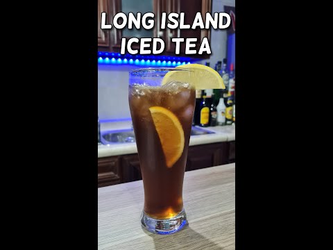 ¿Cómo Preparar El LONG ISLAND ICED TEA? 🥤🧊🍾🍋 | Coctel Clásico |Coctel Popular #Short