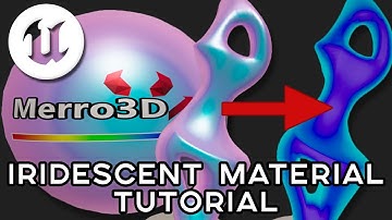 CUSTOMIZABLE iridescent material tutorial - Unreal Engine