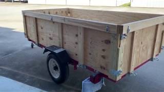 Harbor Freight 4x8 Trailer Build Out by Dennis Koppa 21,518 views 3 years ago 12 minutes, 6 seconds