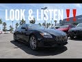 Our 1st Maserati Quattroporte GTS Is Here!! (Startup, Rev, Drive)