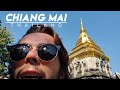 CHIANG MAI THAILAND ON A BICYCLE | MUST DO | TEMPLES | NIGHT MARKETS | STREET FOOD