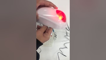 J008 siren connected to W18 alarm