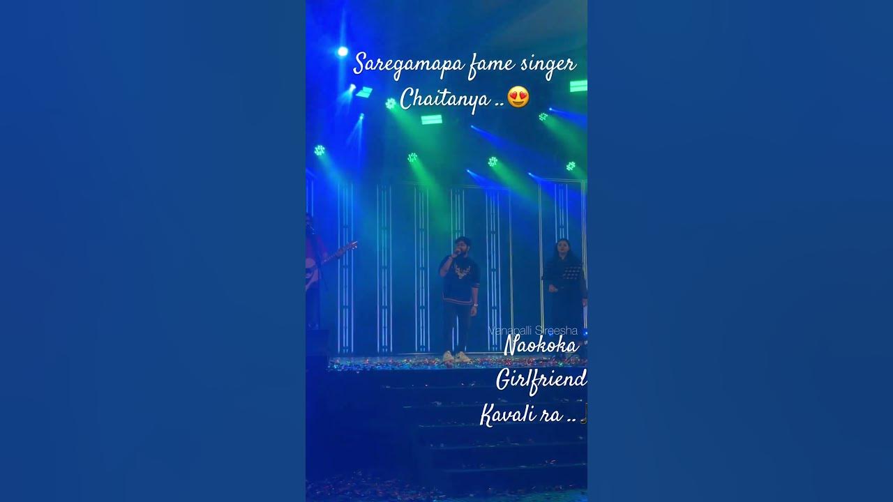 Naokoka girlfriend kavali ra song by #zeesaregamapa fame singer Chaitanya band_hydiefied #bandmusic