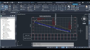 Pipe Network Design in AutoDesk Civil 3D