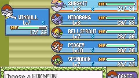 Pokemon Emerald - Hard Edition (beta 1.03) (GBA / Game Boy Advance) - Vizzed.com GamePlay (rom hack)