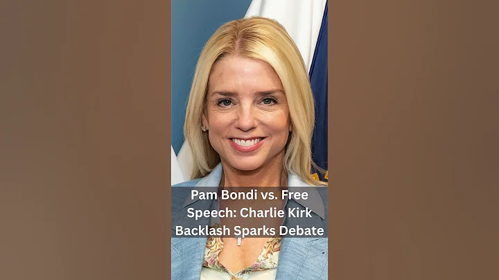 Pam Bondi vs. Free Speech: Charlie Kirk Backlash Sparks Debate