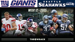 The Game The 12th Man Became KNOWN! (Giants vs. Seahawks 2005, Week 12)