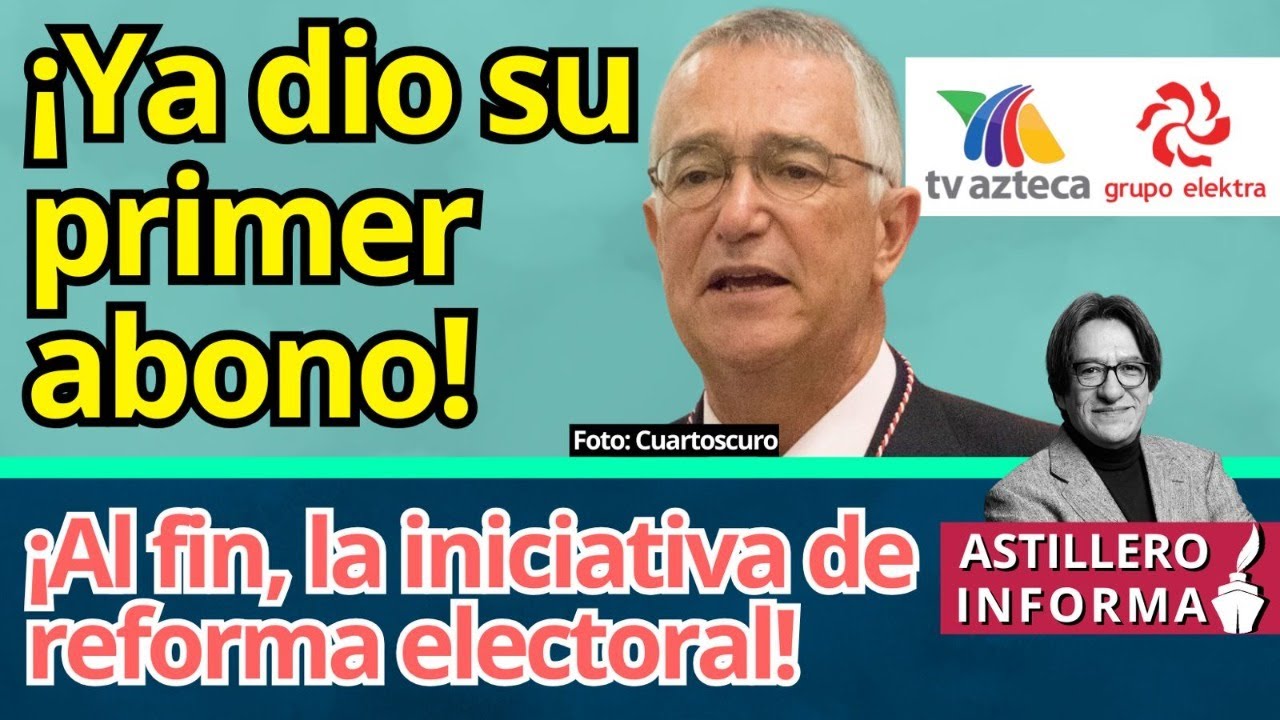 #AstilleroInforma | Sheinbaum: Salinas Pliego pagará al SAT, sin importar “concurso mercantil”