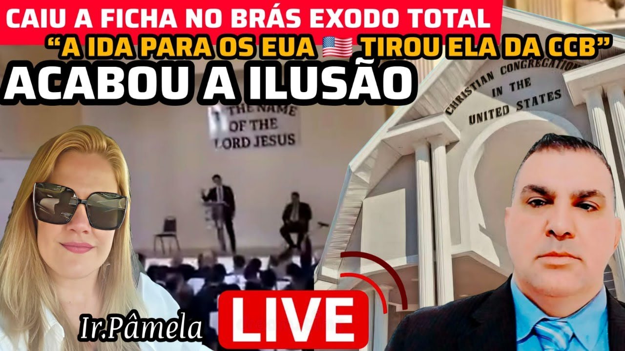 CCB- IRMÃ PÂMELA CONTA SUA VIDA DENTRO DA CCB ATÉ SUA CHEGADA NOS ESTADOS UNIDOS