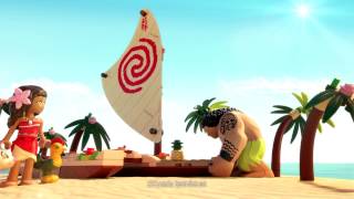 LEGO Disney Princess - Moana meets with LEGO