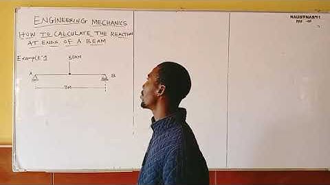 Structural Analysis | Reactions at Simply supported Beam Supports | Engineering Mechanics...