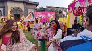 Vanshaj ke set par sabne ki khoob masti or kheli holi / behind the scenes of vanshaj