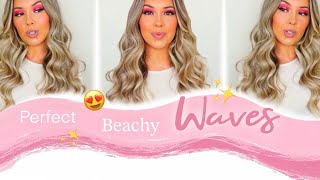 I finally know how to get the perfect beachy waves